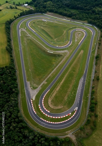 Obraz Emerald Asphalt Embrace