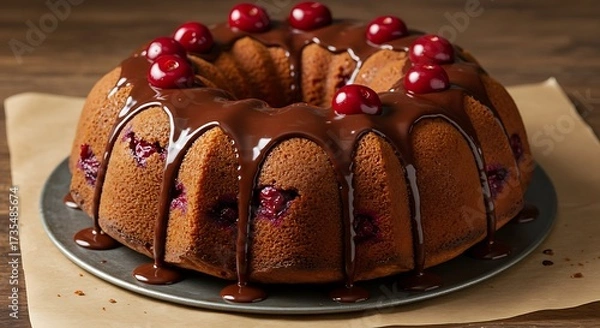 Obraz Chocolate Cherry Symphony