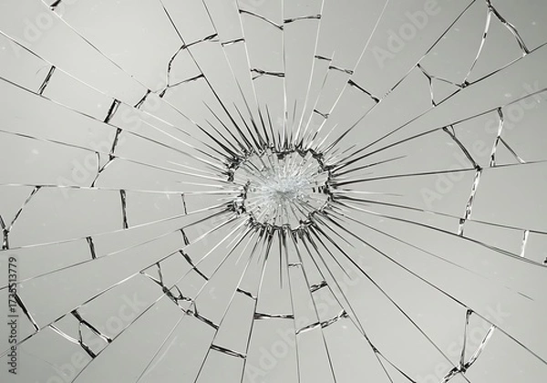 Fototapeta Shattered Reflection