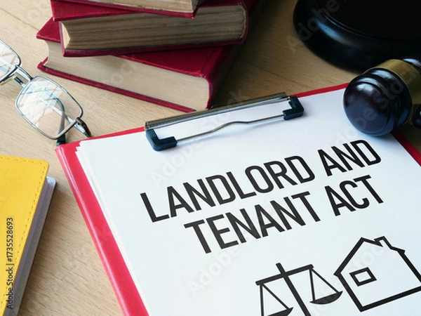 Fototapeta Landlord and tenant act and Landlord tenant disputes