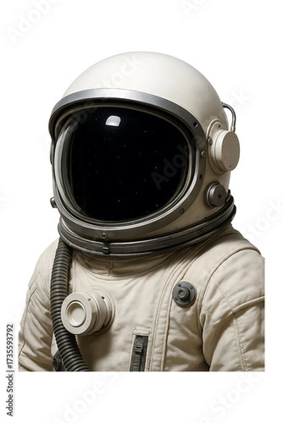 Fototapeta Astronaut's Space View High quality Realistic image.