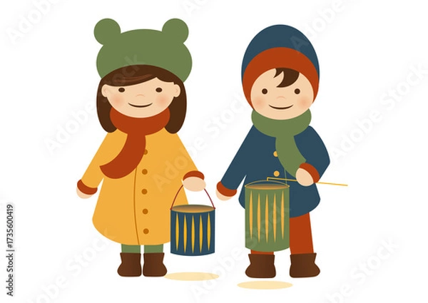 Obraz Laternenumzug St. Martin Kindergarten