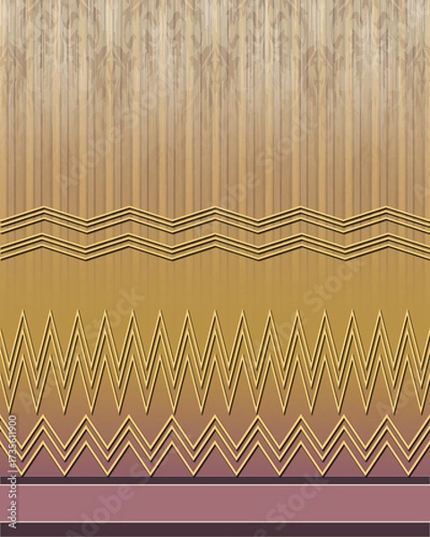 Obraz front back sleeve digital print pattern