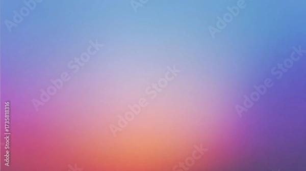 Fototapeta Gradient Color Abstract: A captivating gradient that blends vibrant colors and evokes feelings of tranquility. this design is perfect for adding a modern and artistic touch to any project.