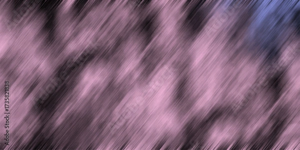 Fototapeta Soft focus abstract background with diagonal pink and purple streaks and subtle blue accents creating a dreamy blurred effect