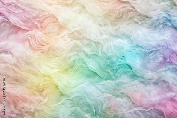 Fototapeta Abstract Pastel Swirls Background Gentle and Dreamy with Soft Colors