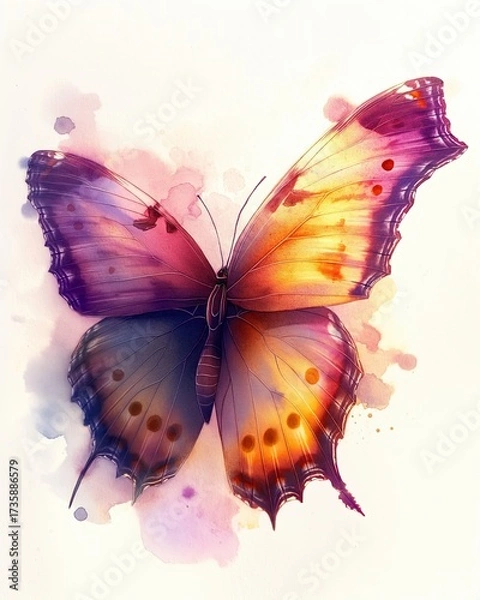 Fototapeta bright image of a butterfly