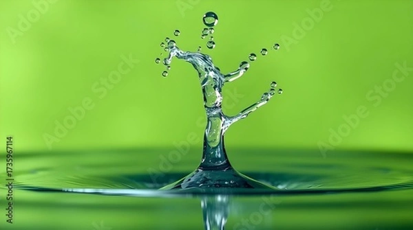 Obraz water drop splash