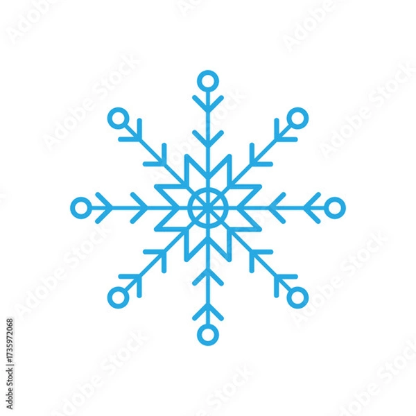 Obraz Snowflakes
