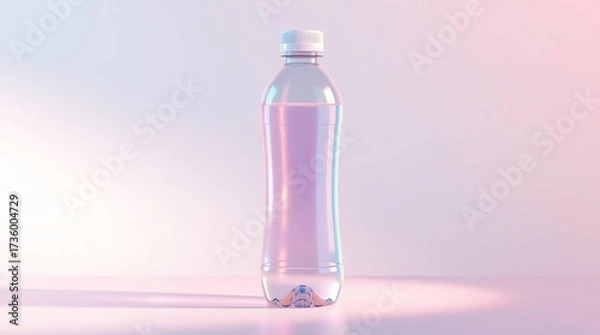 Obraz Pastel Water Bottle.