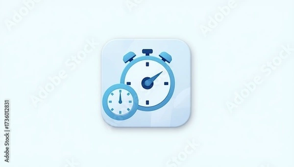 Obraz Time Management App Icon.