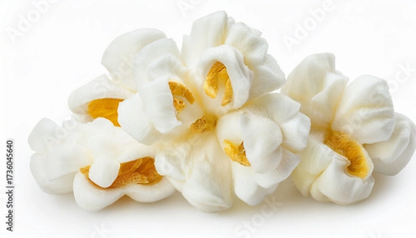 Obraz Isolated White Popcorn Flower
