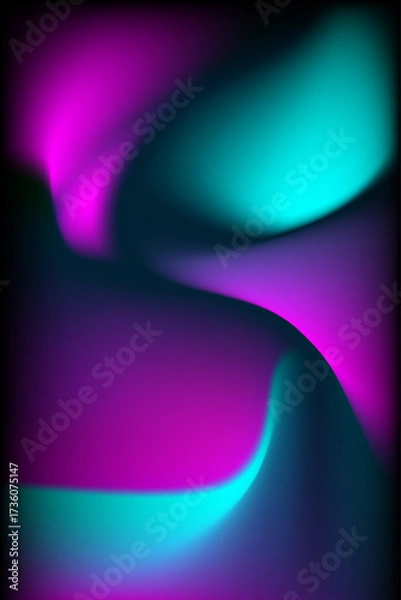 Fototapeta abstract colorful gradient background for design as banner, ads, and presentation concept