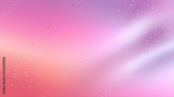 Fototapeta Soft pink and purple abstract background with gentle gradients and subtle sparkles, creating dreamy atmosphere