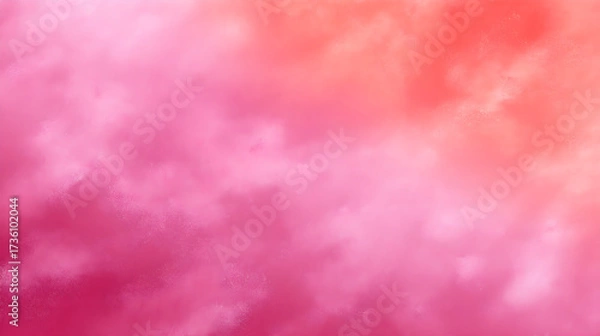 Fototapeta Soft pink and coral hues blend seamlessly in this abstract background, evoking sense of calm and creativity
