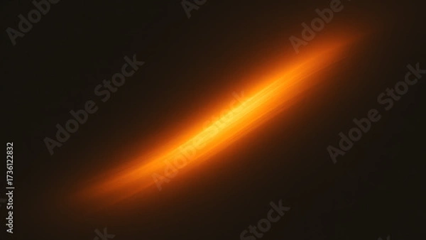 Obraz glowing orange light abstract background