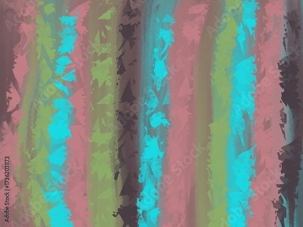 Obraz Abstract artistic background print decorative art design wallpaper painting	
