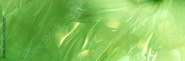 Obraz abstract green blurred background, web banner