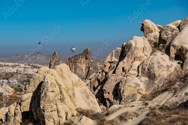 Obraz Landscape of Goreme valley in Cappadocia