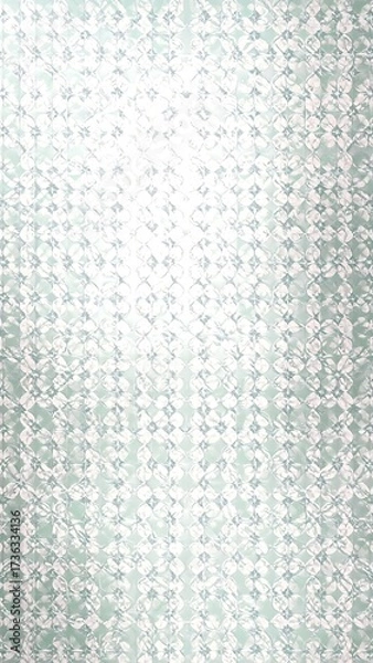 Obraz Delicate light mint textured pattern