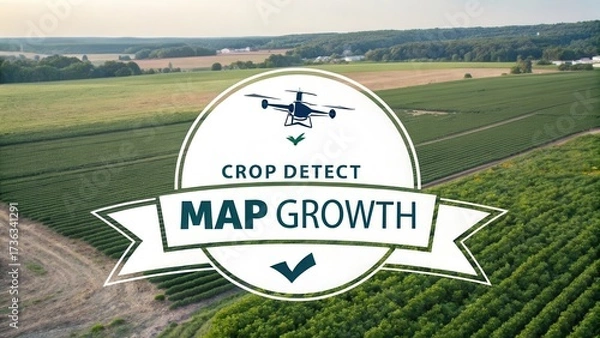 Fototapeta Agriculture Innovations in Drone Technology for Crop Monitoring Today