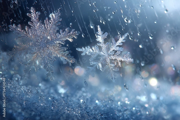Obraz 雪の結晶