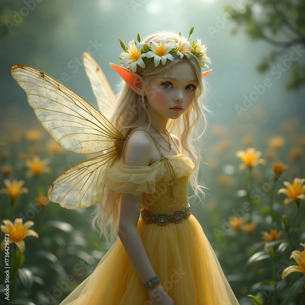 Obraz little daylily fairy