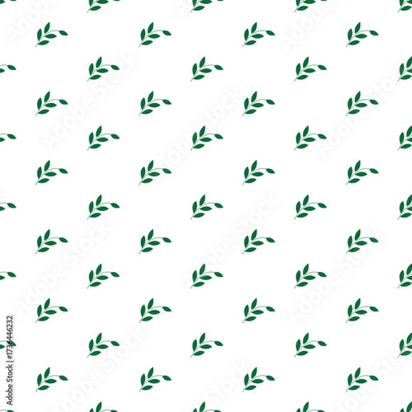 Obraz abstract seamless pattern with leaves.