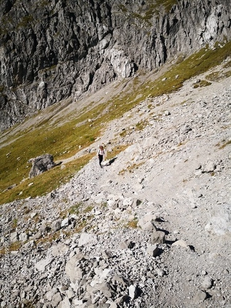 Obraz hiking in the mountains