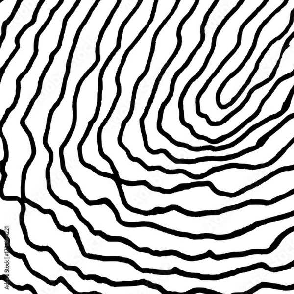 Fototapeta Monochrome hand-drawn crosshatch texture
