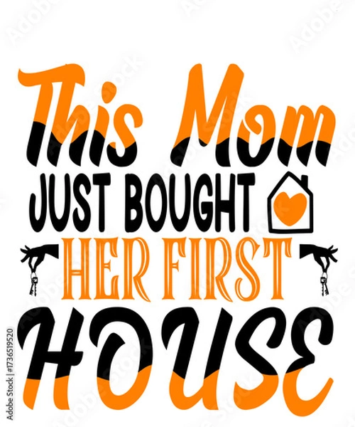 Obraz typography tshirt design