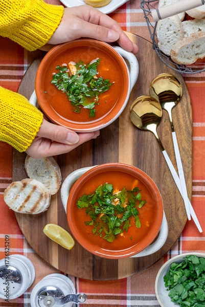 Obraz Tomato Chicken Soup