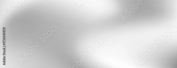 Obraz Abstract silver metalic gradient texture background with light gloss