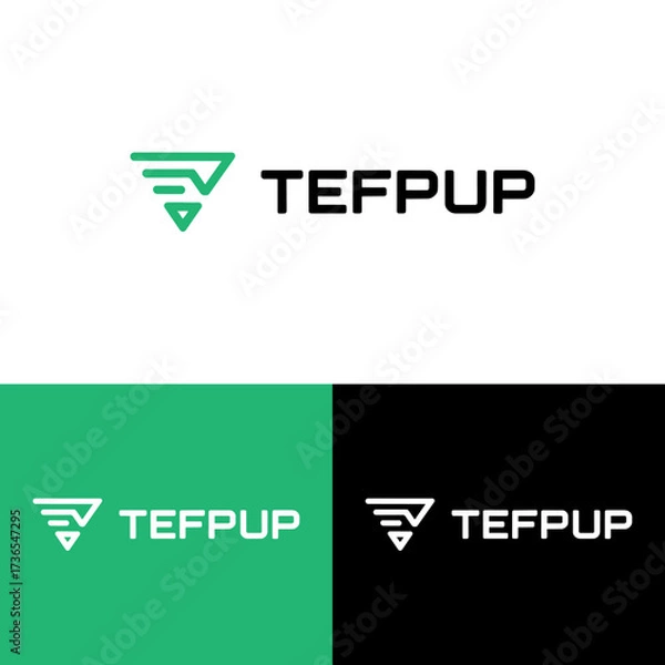 Obraz Letter a logo template vector