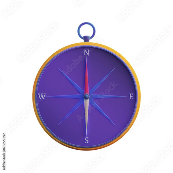Obraz Compass - Weather icon