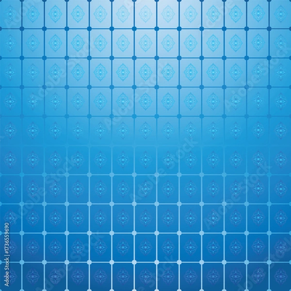 Fototapeta blue computer keyboard