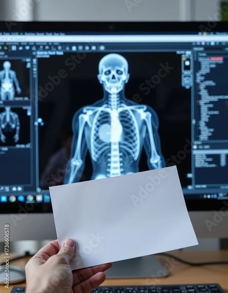 Fototapeta Advanced medical imaging technology for modern healthcare and diagnostic visualization