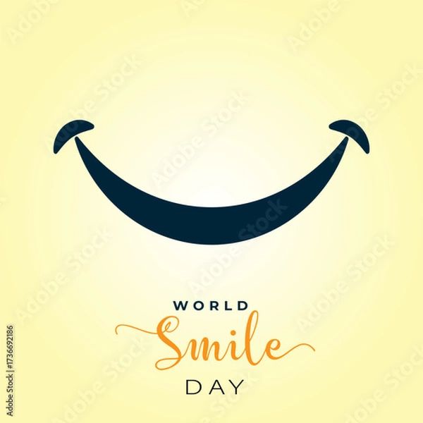 Fototapeta World Smile Day Celebration