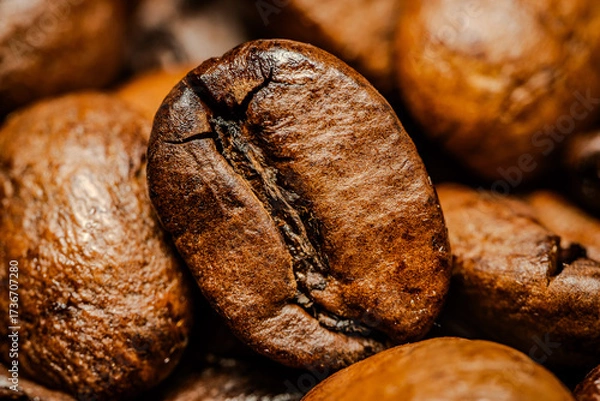 Obraz roasted coffee beans