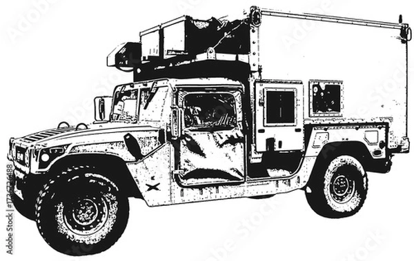 Obraz veículo militar