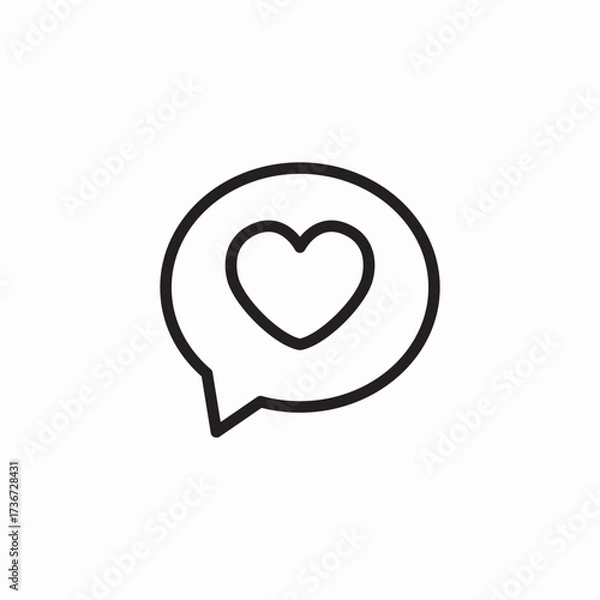 Obraz care message icon sign vector