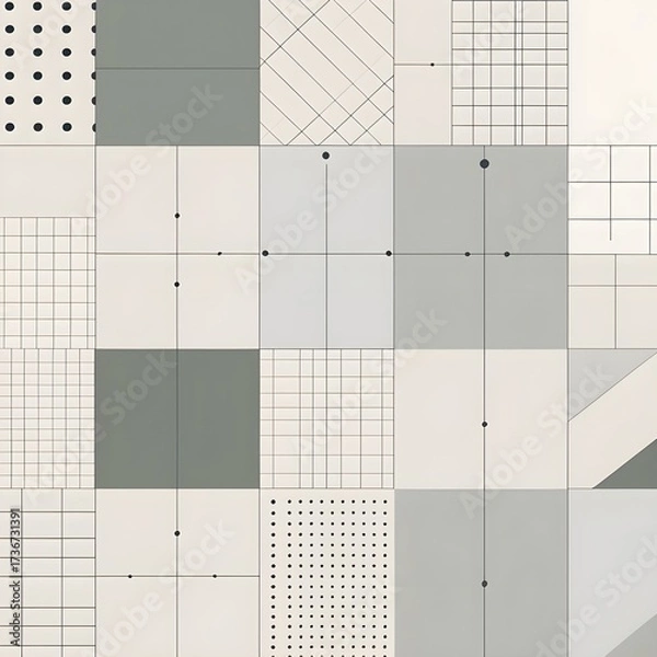 Obraz abstract background with squares