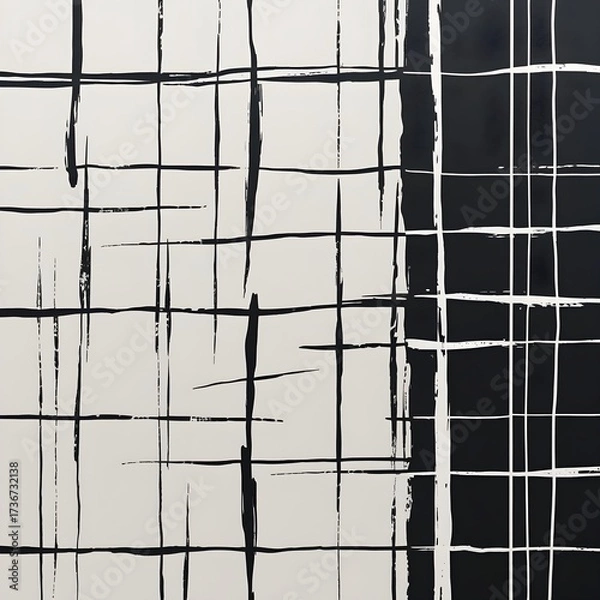 Obraz metal grid background