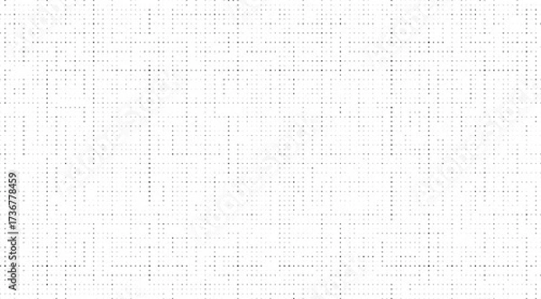 Fototapeta Black crosshatch dotted texture vector background for abstract graphic design, modern posters, and digital creative artworks