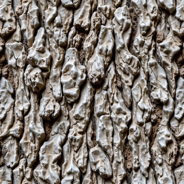 Obraz Organic Coral Bark Seamless Pattern