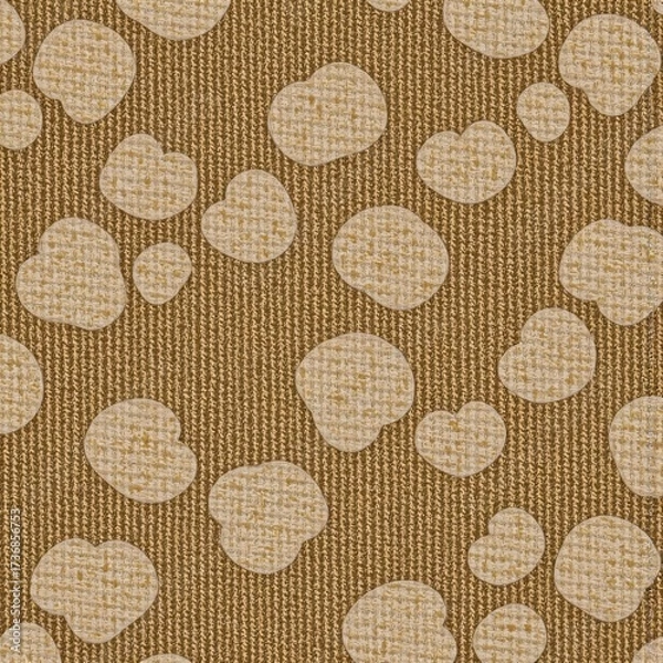 Fototapeta Rustic Patchwork Weave Textile Pattern