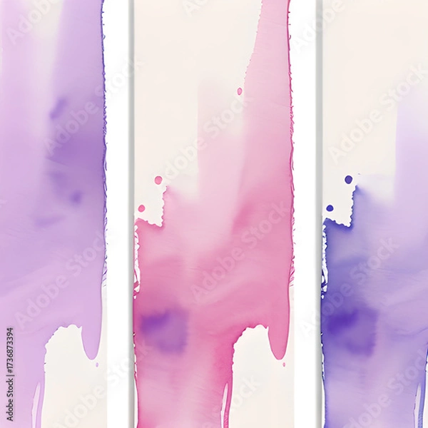Fototapeta abstract watercolor background with copy space