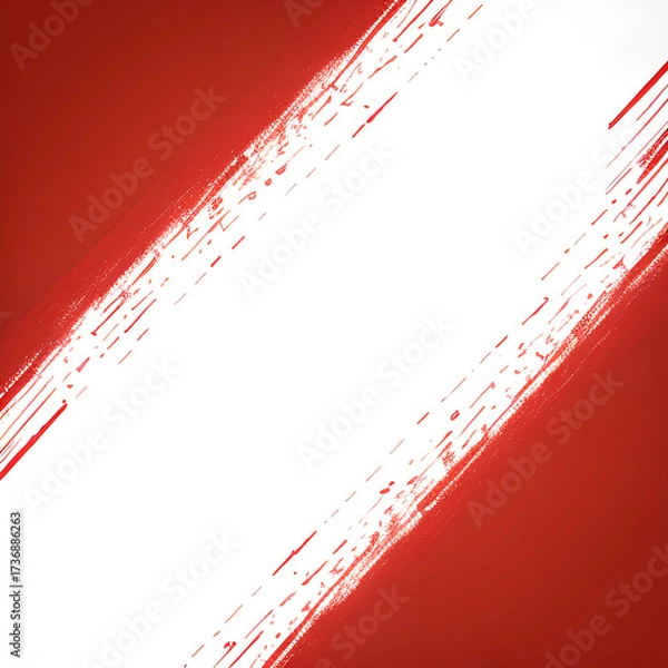 Fototapeta abstract red background with white stripes background with lines