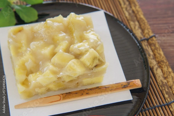 Fototapeta 日本の東海地方の郷土菓子｜鬼まんじゅう(芋まんじゅう)　イメージ