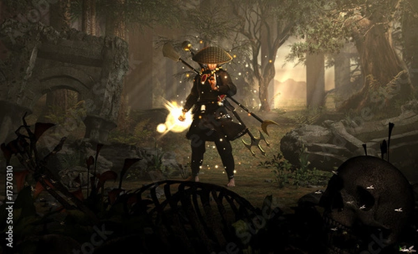 Obraz The Black Monk